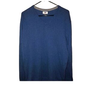 Old navy size large blue v neck sweater